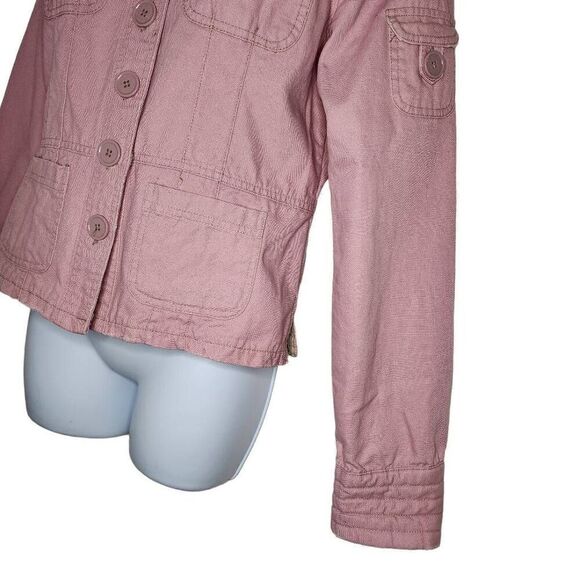 Periscope Women Jackets, Pink Utility Jacket, Sz M - Picture 7 of 9